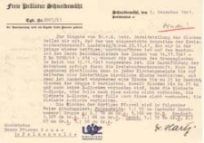 [Freie Prälatur Schneidemühl] / [Wolna Prałatura w Pile]