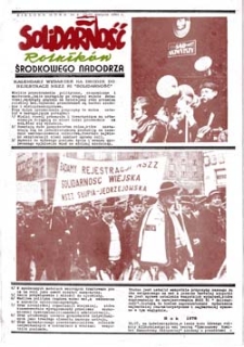 Solidarność rolników Środkowego Nadodrza, nr 4-5 (16.09 do 31.10.1981r.)