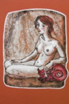 Bez tytułu [Dziewczyna z pieskiem]