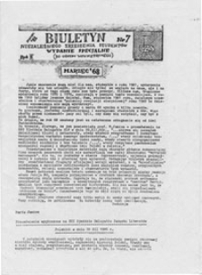 Biuletyn Niezależnego Zrzeszenia Studentów UMCS Lublin: wydanie specjalne, nr 10 (28 maj 1981)