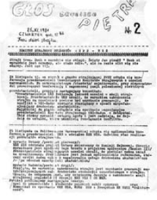Głos drugiego piętra, nr 2 (26.XI.1981)