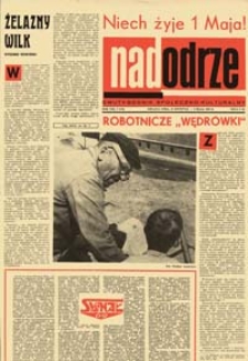 Nadodrze: dwutygodnik społeczno-kulturalny, nr 9 (26 kwietnia - 9 maja 1969)