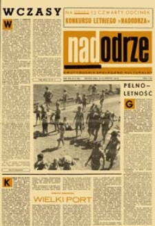 Nadodrze: dwutygodnik społeczno-kulturalny, nr 17 (16-29 sierpnia 1969)
