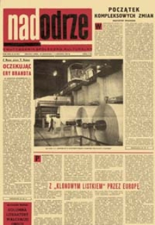 Nadodrze: dwutygodnik społeczno-kulturalny, nr 24 (22 listopada - 5 grudnia 1969)