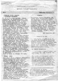 Informator Strajkowy Akademii Teologii Katolickiej, nr 2 (22.XI.81)