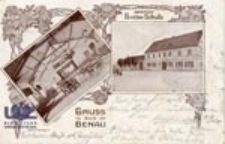 Bieniów / Benau; Gruss aus Benau