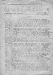 Latarnia: niezależne pismo student&oacute;w, nr 1 (październik 1980 r.)