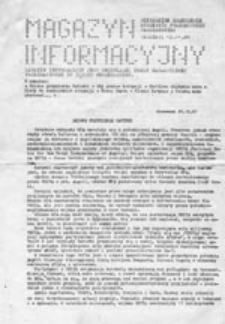 Magazyn informacyjny: Niezależne Zrzeszenie Studentów Politechniki Warszawskiej, wydanie strajkowe (18.11.1981)