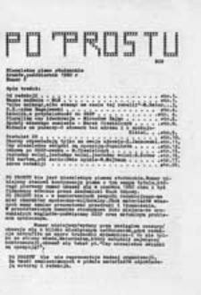 Po prostu: bis: niezależne pismo studenckie, nr 5 (luty - marzec 1981 r.)