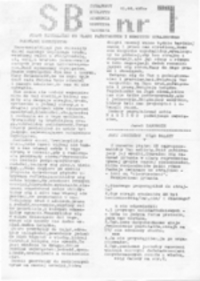 SB: strajkowy biuletyn Akademia Medyczna Warszawa, nr 3 (14.02.1981)