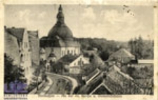 Zbąszyń / Bentschen; An der ev. Kirche u. Gemeindehaus