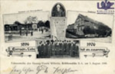 Sieniawa Żarska / Fahnenweihe des Gesang-Verein Wilhelm, Sch&ouml;nwalde N.-L. am 5 August 1906