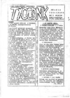 Tygodnik: pismo Niezależnego Zrzeszenia Student&oacute;w UJ: wydanie strajkowe, nr 19 (8.XII.1981)