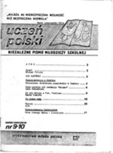 Uczeń polski: niezależne pismo młodzieży szkolnej, nr 11/12 (maj/czerwiec 1980)