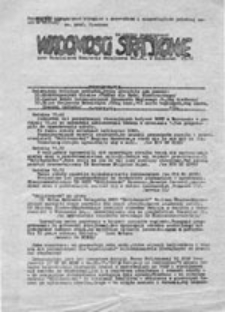 Wiadomości strajkowe: przy Uczelnianym Komitecie Strajkowym Pol. Śl. w Gliwicach (30.11.1981)