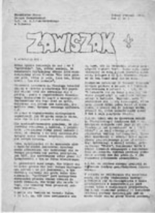 Zawiszak: Niezależne Pismo Drużyn Zawiszackich L.O. im. A.J. Czartoryskiego w Puławach, nr 2 (styczeń 1981)