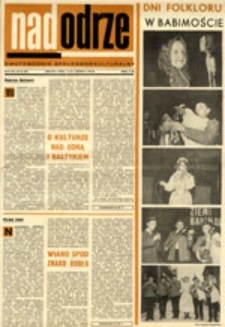 Nadodrze: dwutygodnik społeczno-kulturalny, nr 12 (7-20 czerwca 1970)