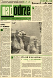 Nadodrze: dwutygodnik społeczno-kulturalny, nr 16 (2-15 sierpnia 1970)