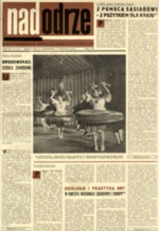 Nadodrze: dwutygodnik społeczno-kulturalny, nr 22 (25 października-7 listopada 1970)