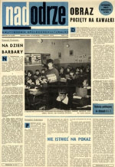 Nadodrze: dwutygodnik społeczno-kulturalny, nr 24 (22 listopada-5 grudnia 1970)