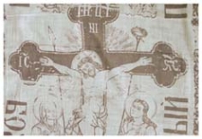 Całun z końca XVIII w.