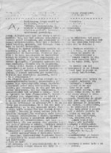 Agora: nieregularnik młodzieży I LO Poznań, nr 10 (1.06.88 r.)