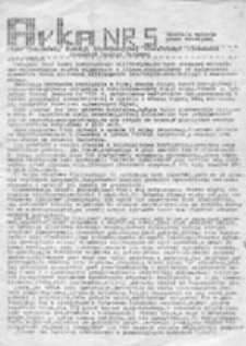 Arka: pismo Niezależnego Zrzeszenia Student&oacute;w uczelni warszawskich, nr 2 (23.05.82 r.)
