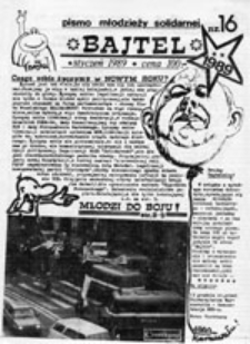Bajtel: pismo młodzieży "Solidarność" region Śląsko-Dąbrowski, dodatek specjalny do nr-u 3