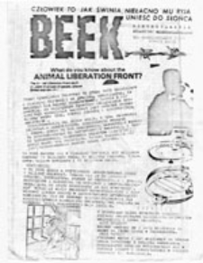 BEEK: nieregularnik kolektywu wegetariańskiego, b.nr