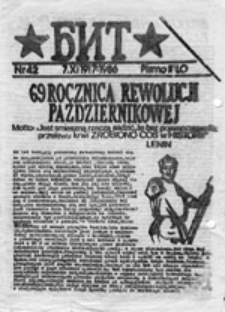 BIT (Biuletyn Informacyjny "Topolówka"), nr 23 (1985.01.23)