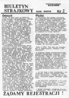 Biuletyn Strajkowy NZS SGPiS, nr 3 (30.5.1989)