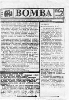 BOMBA: Pismo Federacji Młodzieży Walczącej, nr 1 (1-15.06.1989)