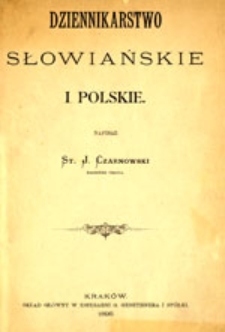 Dziennikarstwo słowiańskie i polskie