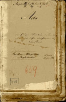 Deklarations=Register pro 1838 für den Weinsteuer Bezirk Beuthen an der Oder