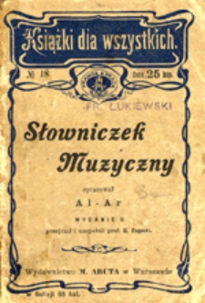 Słowniczek muzyczny