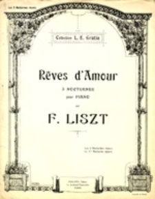 R&eacute;ves d'Amour: 3 nocturnes pour Piano