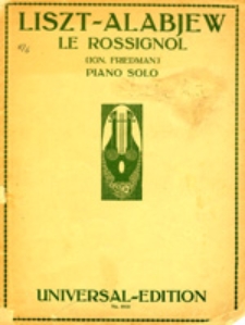 Le Rossignol (Albjew)