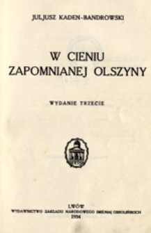 W cieniu zapomnianej olszyny