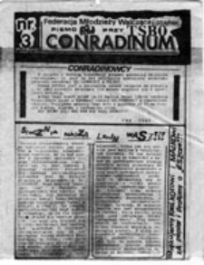 CONRADINUM: pismo FMW przy TSBO, nr 3