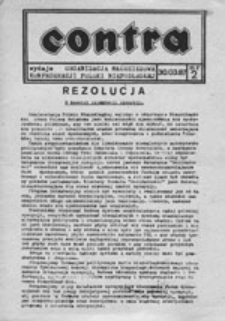 Contra, nr 1 (23.02.87 r.)