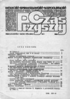 Czas przyszły: pismo student&oacute;w i młodej inteligencji, nr 4-5 (styczeń 1985)