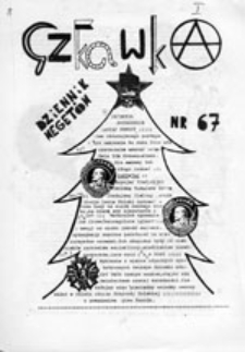 CZKAWKA: dziennik weget&oacute;w, nr 67