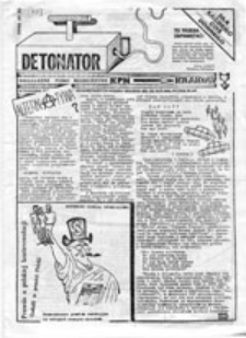 Detonator: niezależne pismo młodzieżowe KPN, [nr 1]