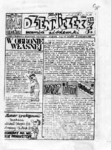 Dzienniczek ucznia si&oacute;demki: pismo Federacji Młodzieży Walczącej uczni&oacute;w VII LO Gdańsk, nr 7 (listopad 1989)