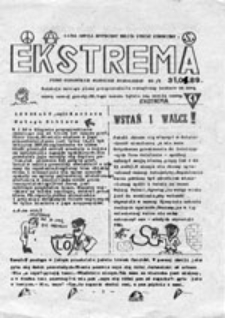 Ekstrema: pismo Głogowskiej Młodzieży Niezależnej, nr 3 (31.01.89)