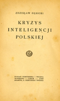 Kryzys inteligencji polskiej