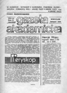Gazeta Akademicka: pismo środowiskowe , nr 4/5 (czerwiec 1987)