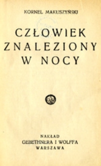 Człowiek znaleziony w nocy