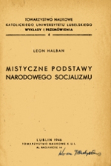 Mistyczne podstawy narodowego socjalizmu