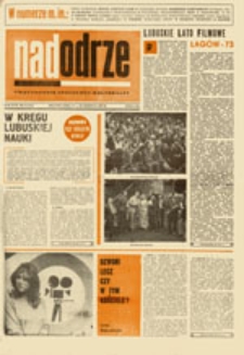 Nadodrze: dwutygodnik społeczno-kulturalny, nr 12 (17 - 30 czerwca 1973)